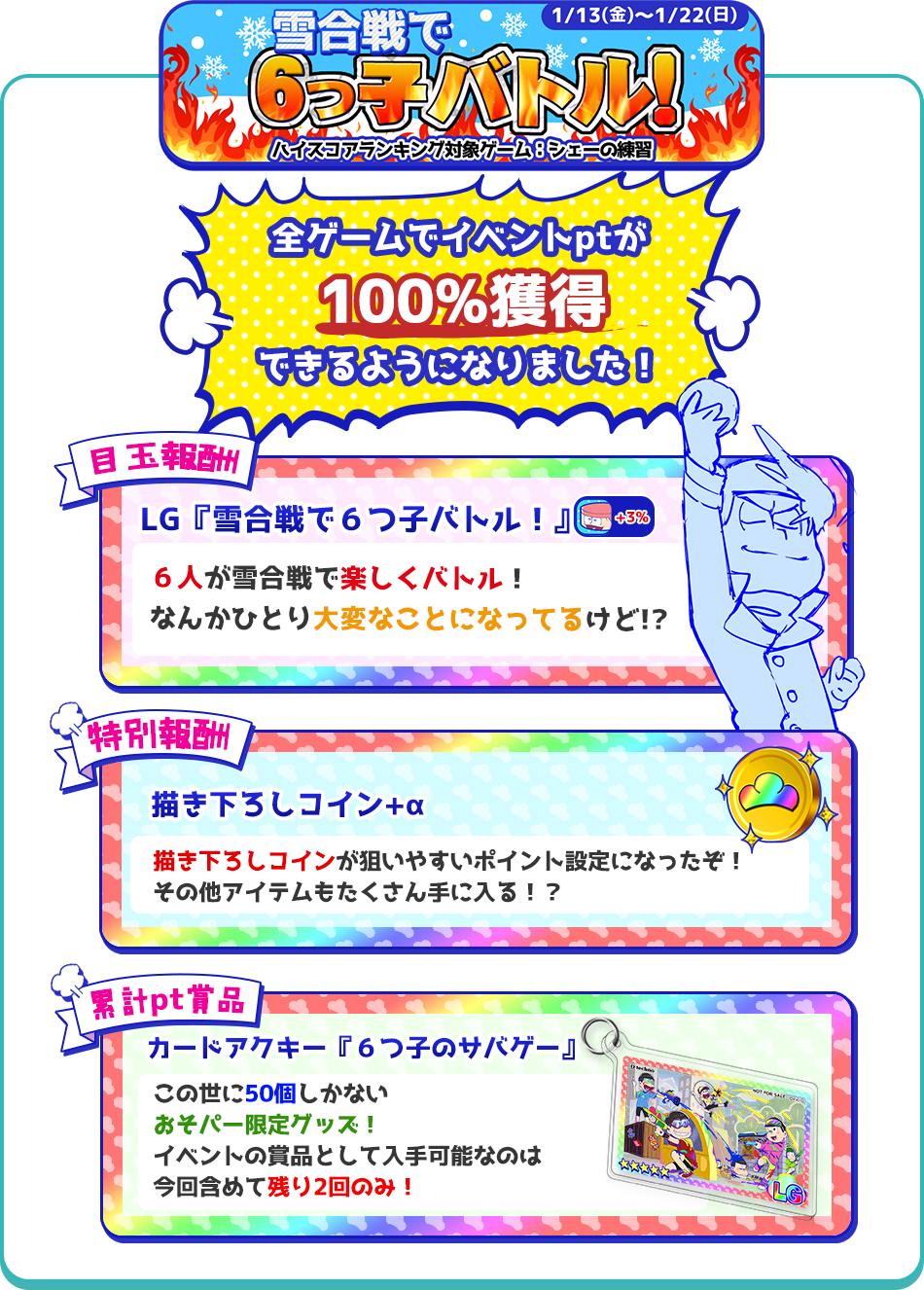 雪合戦で６つ子バトル！